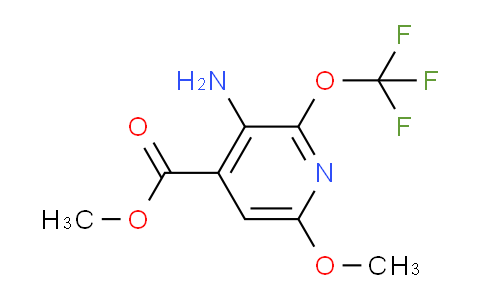 AM39471 | 1803706-98-0 | Methyl 3-amino-6-methoxy-2-(trifluoromethoxy)pyridine-4-carboxylate