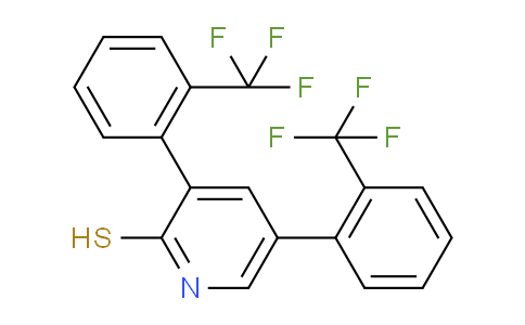 AM39474 | 1261755-50-3 | 3,5-Bis(2-(trifluoromethyl)phenyl)-2-mercaptopyridine