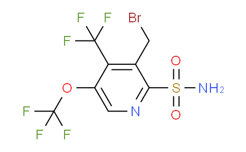 AM39475 | 1805243-22-4 | 3-(Bromomethyl)-5-(trifluoromethoxy)-4-(trifluoromethyl)pyridine-2-sulfonamide