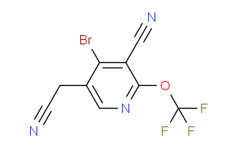 AM39477 | 1804571-95-6 | 4-Bromo-3-cyano-2-(trifluoromethoxy)pyridine-5-acetonitrile