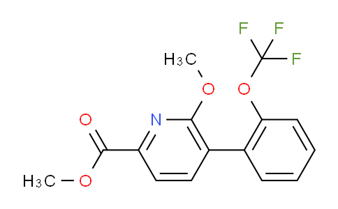 AM39480 | 1261781-85-4 | Methyl 6-methoxy-5-(2-(trifluoromethoxy)phenyl)picolinate