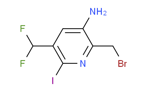 AM39481 | 1805213-26-6 | 3-Amino-2-(bromomethyl)-5-(difluoromethyl)-6-iodopyridine