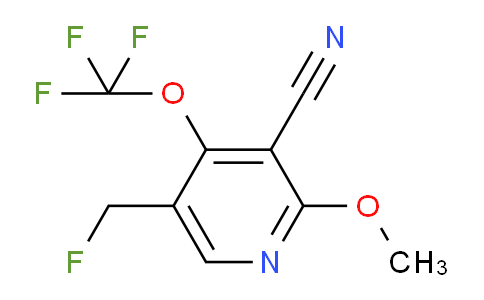 3-Cyano-5-(fluoromethyl)-2-methoxy-4-(trifluoromethoxy)pyridine