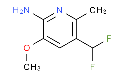 AM39491 | 1804920-70-4 | 2-Amino-5-(difluoromethyl)-3-methoxy-6-methylpyridine