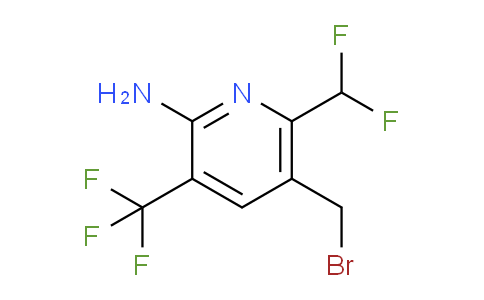 AM39492 | 1805375-10-3 | 2-Amino-5-(bromomethyl)-6-(difluoromethyl)-3-(trifluoromethyl)pyridine
