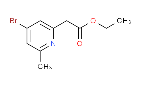 AM39510 | 1805219-15-1 | Ethyl 4-bromo-2-methylpyridine-6-acetate