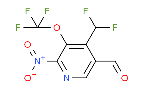 AM39520 | 1806049-02-4 | 4-(Difluoromethyl)-2-nitro-3-(trifluoromethoxy)pyridine-5-carboxaldehyde