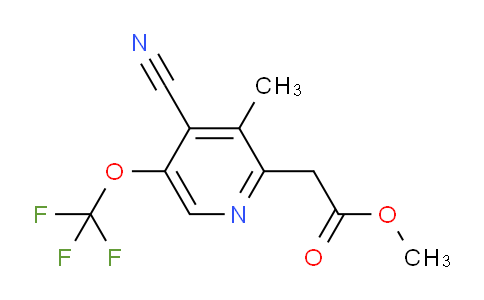 AM39521 | 1804342-37-7 | Methyl 4-cyano-3-methyl-5-(trifluoromethoxy)pyridine-2-acetate