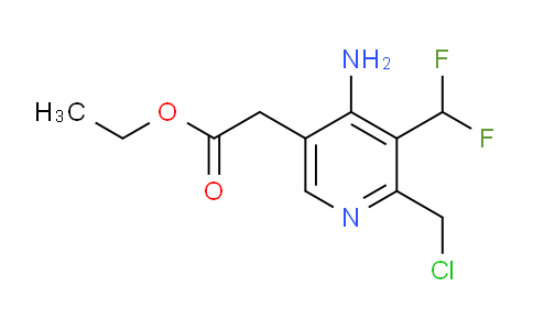 AM39526 | 1805160-32-0 | Ethyl 4-amino-2-(chloromethyl)-3-(difluoromethyl)pyridine-5-acetate