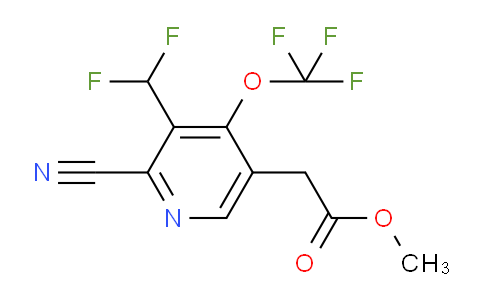 AM39531 | 1804739-95-4 | Methyl 2-cyano-3-(difluoromethyl)-4-(trifluoromethoxy)pyridine-5-acetate