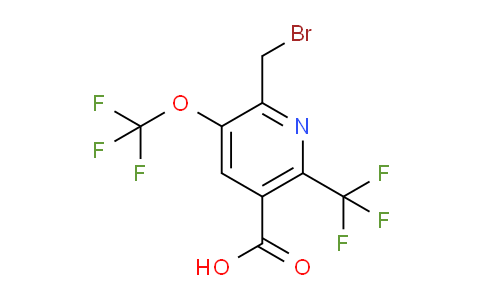 AM39532 | 1804671-73-5 | 2-(Bromomethyl)-3-(trifluoromethoxy)-6-(trifluoromethyl)pyridine-5-carboxylic acid
