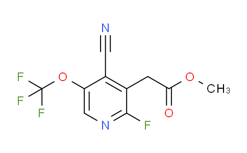 AM39533 | 1806157-76-5 | Methyl 4-cyano-2-fluoro-5-(trifluoromethoxy)pyridine-3-acetate