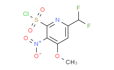 AM39535 | 1361907-15-4 | 6-(Difluoromethyl)-4-methoxy-3-nitropyridine-2-sulfonyl chloride