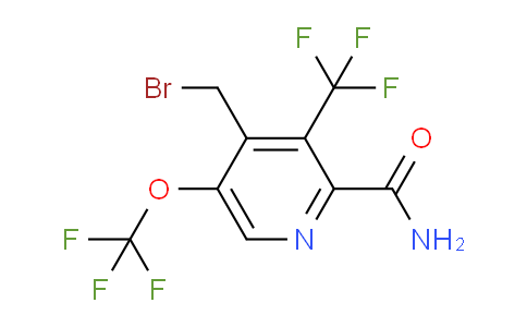 AM39540 | 1805307-16-7 | 4-(Bromomethyl)-5-(trifluoromethoxy)-3-(trifluoromethyl)pyridine-2-carboxamide