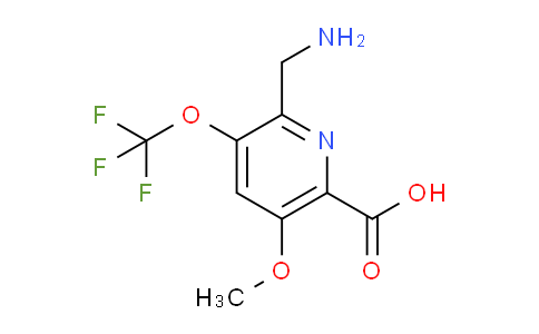 AM39544 | 1806751-19-8 | 2-(Aminomethyl)-5-methoxy-3-(trifluoromethoxy)pyridine-6-carboxylic acid
