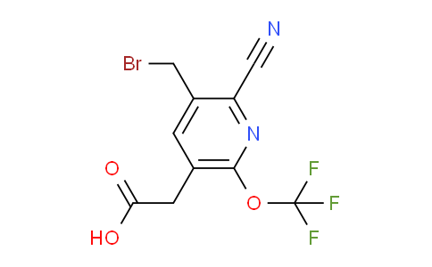 AM39554 | 1806074-86-1 | 3-(Bromomethyl)-2-cyano-6-(trifluoromethoxy)pyridine-5-acetic acid