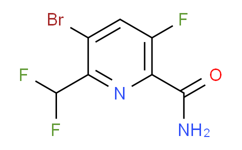 AM39568 | 1805346-00-2 | 3-Bromo-2-(difluoromethyl)-5-fluoropyridine-6-carboxamide