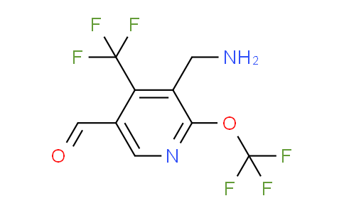 AM39577 | 1805161-15-2 | 3-(Aminomethyl)-2-(trifluoromethoxy)-4-(trifluoromethyl)pyridine-5-carboxaldehyde