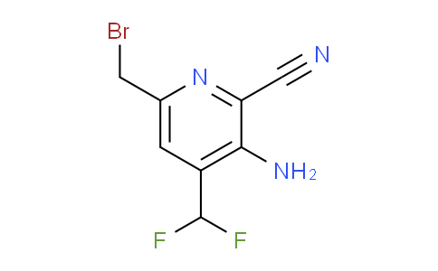 AM39580 | 1805211-24-8 | 3-Amino-6-(bromomethyl)-2-cyano-4-(difluoromethyl)pyridine