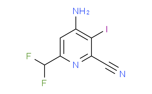 AM39581 | 1805261-32-8 | 4-Amino-2-cyano-6-(difluoromethyl)-3-iodopyridine