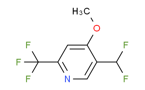 AM39592 | 1805307-28-1 | 5-(Difluoromethyl)-4-methoxy-2-(trifluoromethyl)pyridine