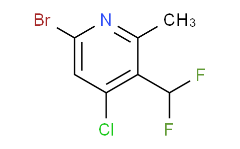 AM39593 | 1805383-96-3 | 6-Bromo-4-chloro-3-(difluoromethyl)-2-methylpyridine