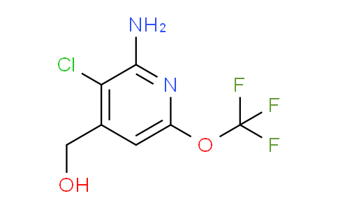 2-Amino-3-chloro-6-(trifluoromethoxy)pyridine-4-methanol