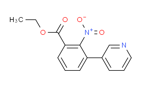 Ethyl 2-nitro-3-(pyridin-3-yl)benzoate
