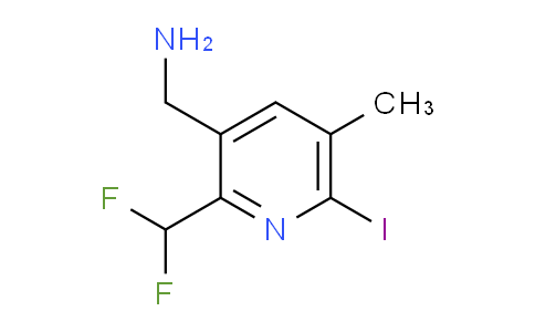 AM39608 | 1805604-29-8 | 3-(Aminomethyl)-2-(difluoromethyl)-6-iodo-5-methylpyridine