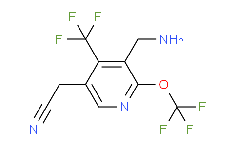 AM39612 | 1803990-71-7 | 3-(Aminomethyl)-2-(trifluoromethoxy)-4-(trifluoromethyl)pyridine-5-acetonitrile
