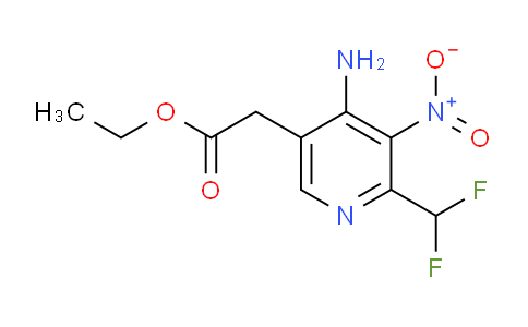 AM39613 | 1805224-69-4 | Ethyl 4-amino-2-(difluoromethyl)-3-nitropyridine-5-acetate