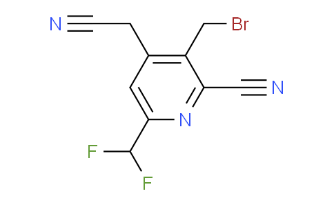 AM39614 | 1806995-96-9 | 3-(Bromomethyl)-2-cyano-6-(difluoromethyl)pyridine-4-acetonitrile