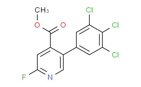 AM39619 | 1361541-09-4 | Methyl 2-fluoro-5-(3,4,5-trichlorophenyl)isonicotinate