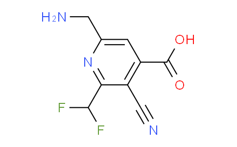 AM39623 | 1805982-84-6 | 6-(Aminomethyl)-3-cyano-2-(difluoromethyl)pyridine-4-carboxylic acid