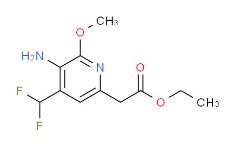 AM39626 | 1806899-40-0 | Ethyl 3-amino-4-(difluoromethyl)-2-methoxypyridine-6-acetate