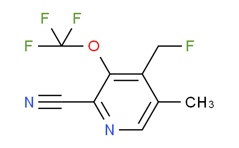 AM39627 | 1804727-21-6 | 2-Cyano-4-(fluoromethyl)-5-methyl-3-(trifluoromethoxy)pyridine