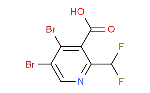 AM39628 | 1806791-13-8 | 4,5-Dibromo-2-(difluoromethyl)pyridine-3-carboxylic acid