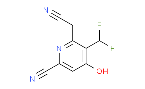 AM39636 | 1807150-91-9 | 6-Cyano-3-(difluoromethyl)-4-hydroxypyridine-2-acetonitrile
