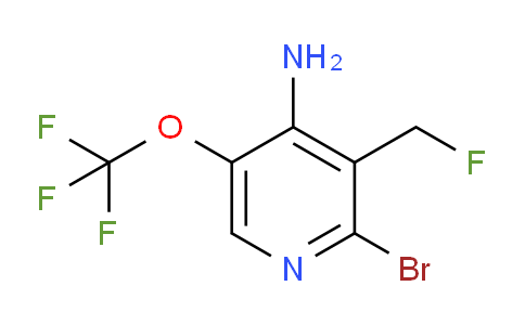 AM39640 | 1804035-93-5 | 4-Amino-2-bromo-3-(fluoromethyl)-5-(trifluoromethoxy)pyridine