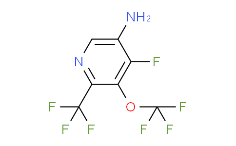 AM39644 | 1804018-09-4 | 5-Amino-4-fluoro-3-(trifluoromethoxy)-2-(trifluoromethyl)pyridine