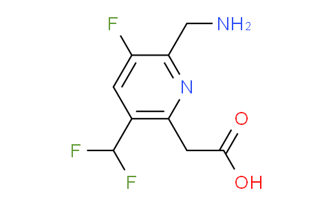 AM39645 | 1806882-69-8 | 2-(Aminomethyl)-5-(difluoromethyl)-3-fluoropyridine-6-acetic acid