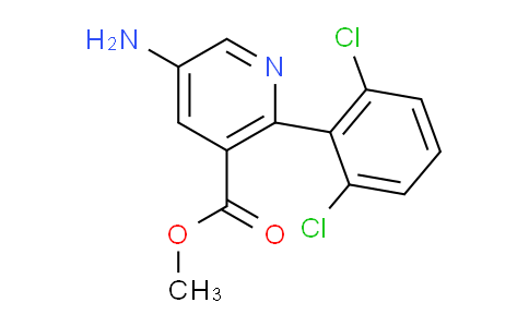 Methyl 5-amino-2-(2,6-dichlorophenyl)nicotinate