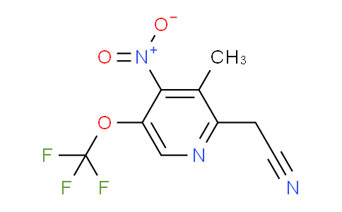 AM39657 | 1804677-35-7 | 3-Methyl-4-nitro-5-(trifluoromethoxy)pyridine-2-acetonitrile