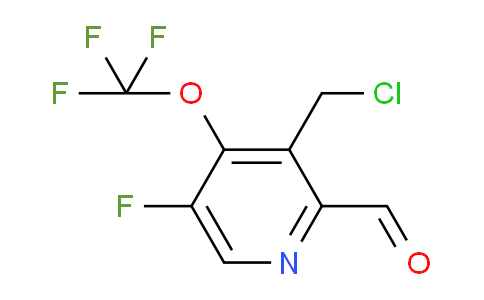 AM39658 | 1804482-16-3 | 3-(Chloromethyl)-5-fluoro-4-(trifluoromethoxy)pyridine-2-carboxaldehyde