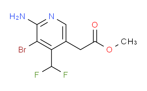 AM39661 | 1804721-47-8 | Methyl 2-amino-3-bromo-4-(difluoromethyl)pyridine-5-acetate