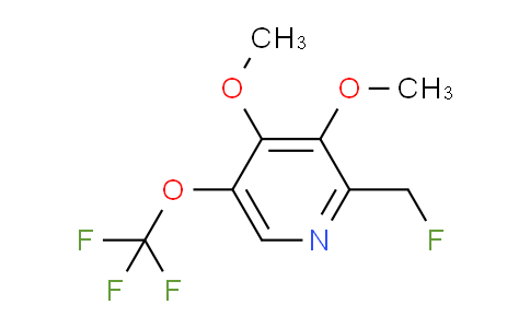 AM39662 | 1803538-34-2 | 3,4-Dimethoxy-2-(fluoromethyl)-5-(trifluoromethoxy)pyridine