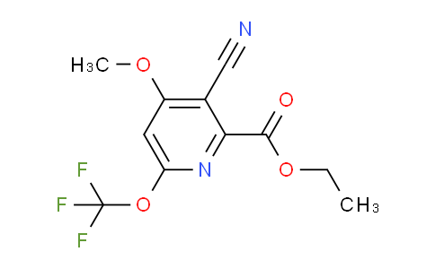 AM39664 | 1804785-53-2 | Ethyl 3-cyano-4-methoxy-6-(trifluoromethoxy)pyridine-2-carboxylate