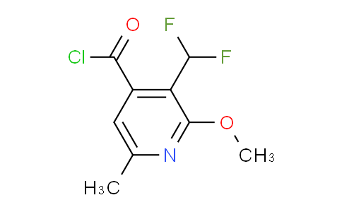 3-(Difluoromethyl)-2-methoxy-6-methylpyridine-4-carbonyl chloride