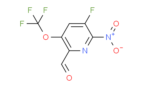 AM39679 | 1804645-41-7 | 3-Fluoro-2-nitro-5-(trifluoromethoxy)pyridine-6-carboxaldehyde