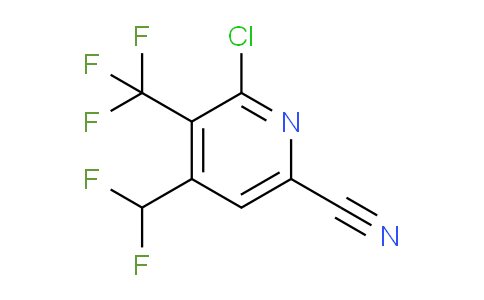 AM39682 | 1807025-38-2 | 2-Chloro-6-cyano-4-(difluoromethyl)-3-(trifluoromethyl)pyridine